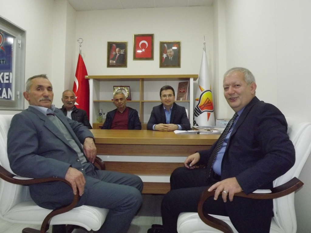 Belediye Başkanından, AK Parti İlçe Başkanına ziyaret 