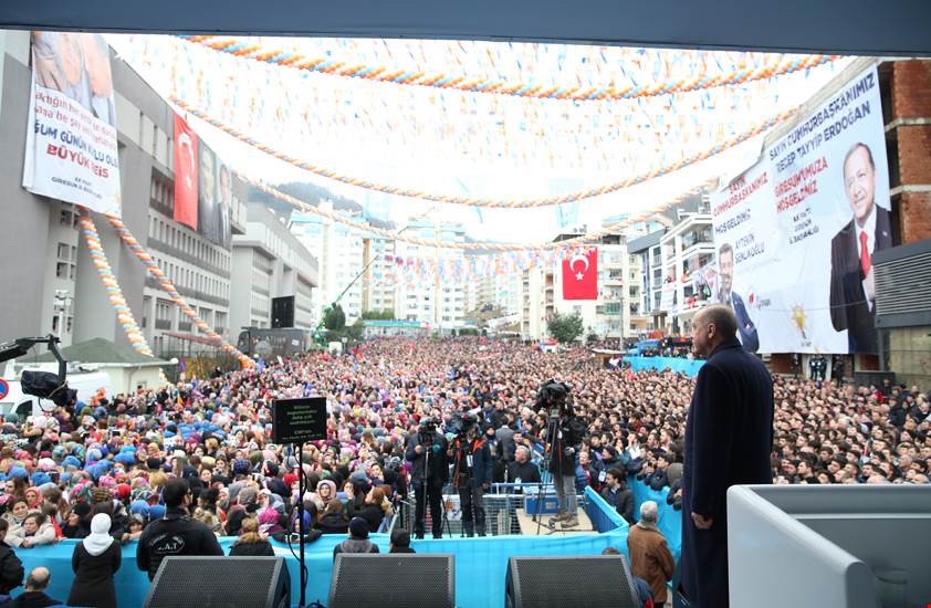 Cumhurbaşkanı Erdoğan Giresunlulara Seslendi