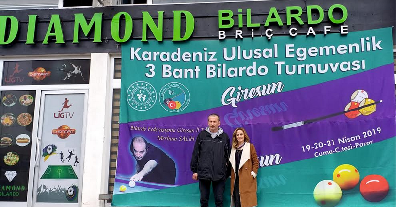 KARADENİZ 3 BANT BİLARDO TURNUVASI GİRESUN’DA BAŞLIYOR