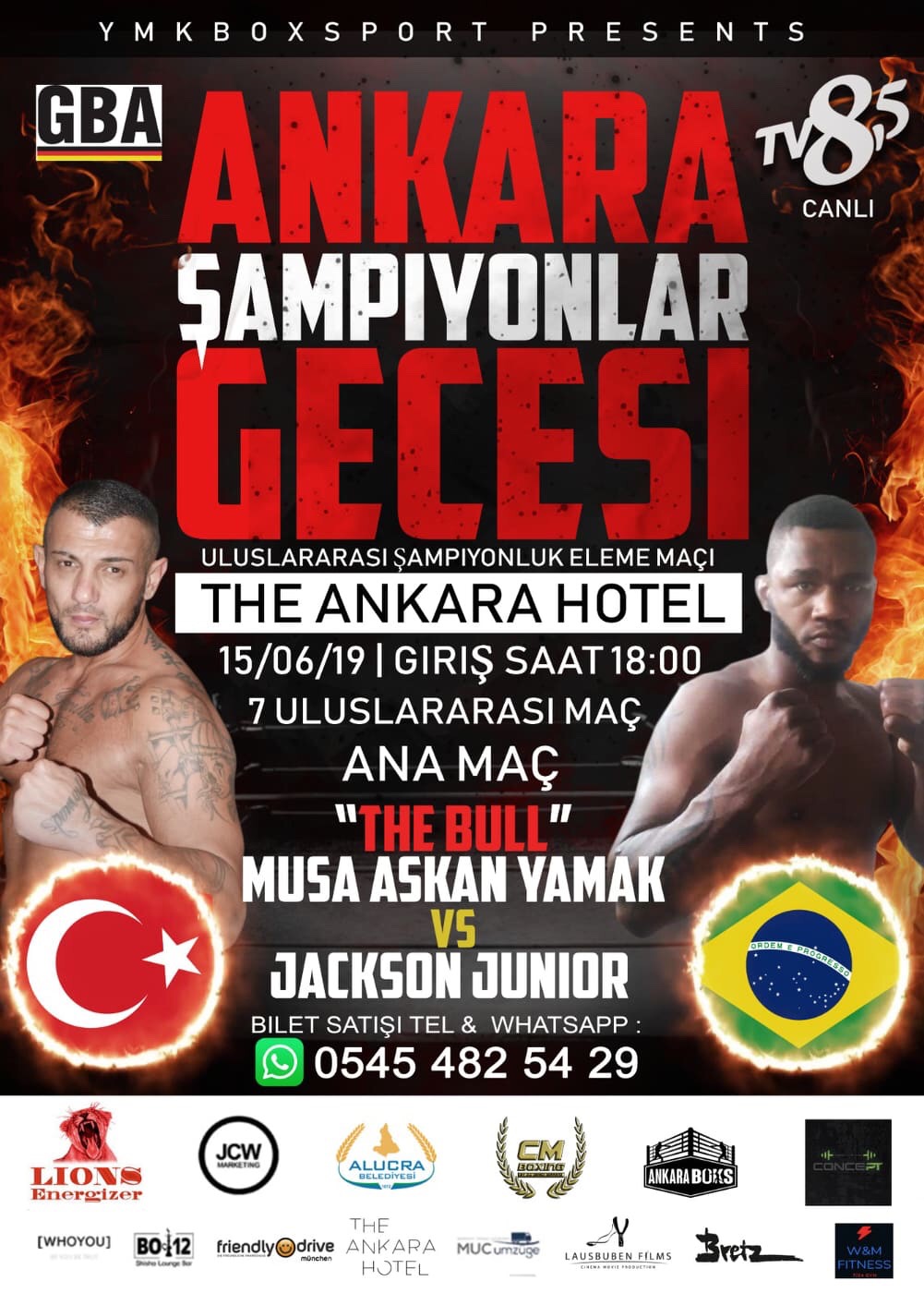 Giresunlu Şampiyon Boksör Ankara'da Ringe Çıkıyor