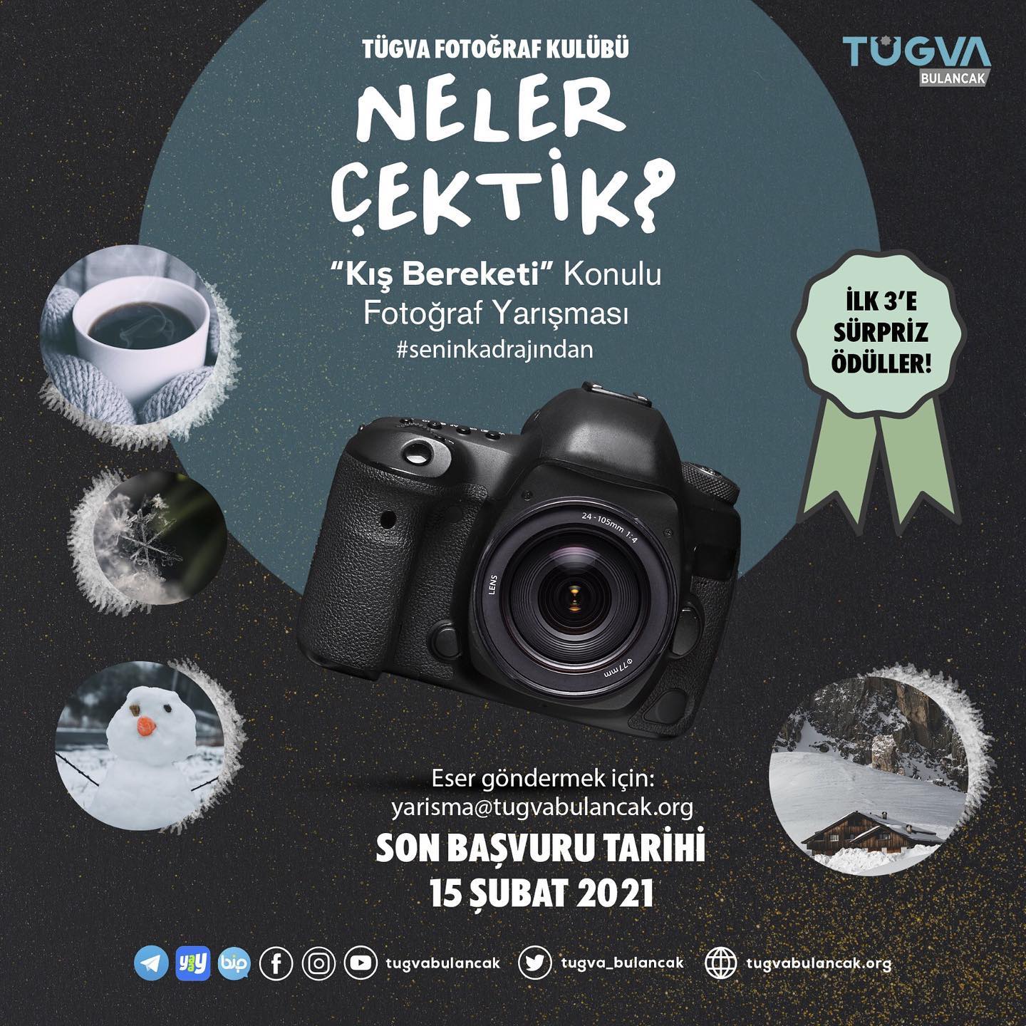 TÜGVA Bulancak'tan Kış Bereketi temalı Fotoğraf Yarışması