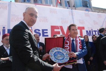 Bulancak, Canikliyi büyük bir coşkuyla