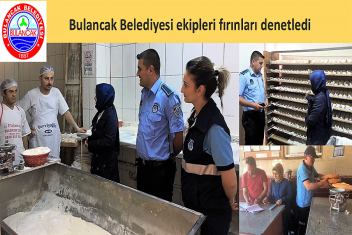 Bulancak Belediyesi ekipleri fırınları
