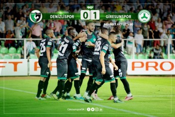 Denizlispor: 0 - Giresunspor: