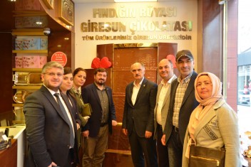 Cemal Öztürk Giresun Merkez Esnaflarını Ziyaret