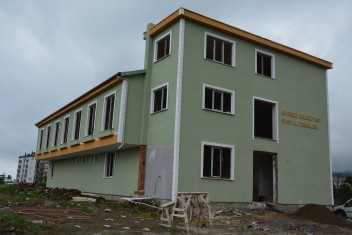 GÖRELE BELEDİYESİ SOSYAL TESİSİNİN YAPIMI DEVAM