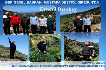 BBP GENEL BAŞKANI MUSTAFA DESTİCİ,