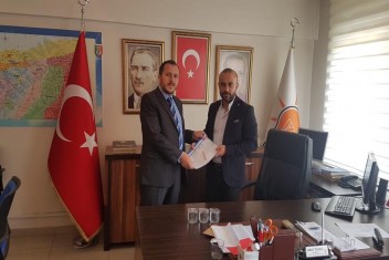 Şahan aday adaylık başvurusunu