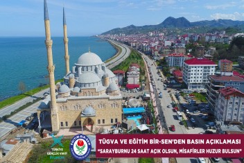 SARAYBURNU 24 SAAT AÇIK OLSUN, MİSAFİRLER HUZUR