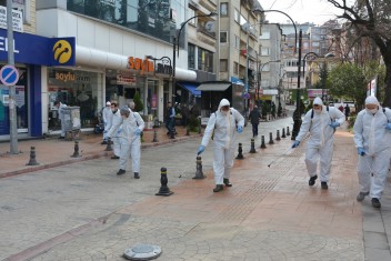 Dezenfekte ve Yıkama Çalışmaları Devam