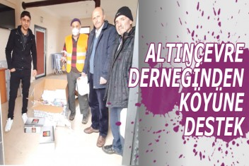 Altınçevre Köyü Derneği Maske ve Dezenfektan