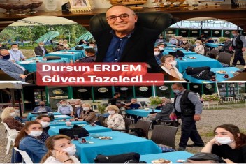 DURSUN ERDEM TEKRAR BAŞKAN
