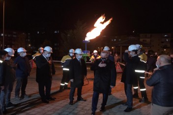 KEŞAP’TA DOĞALGAZ