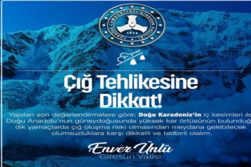 Meteoroloji, Çığ Riskine Karşı Uyarıda