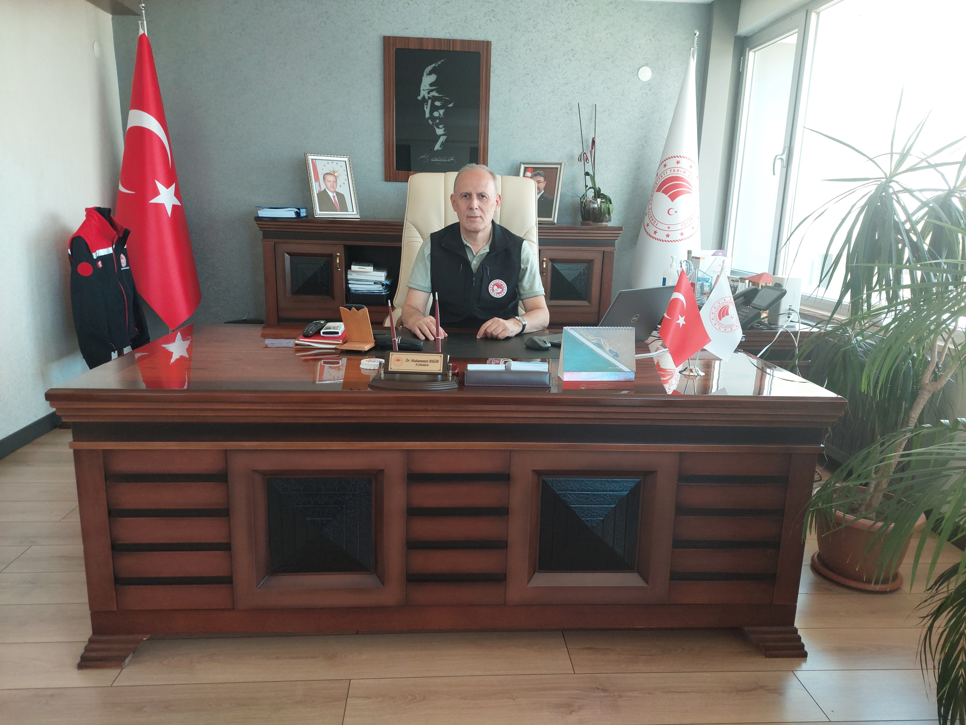 İl Tarım ve Orman Müdürü Angın’ın Veda Mesajı