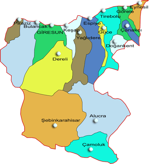 Giresun Coğrafya
