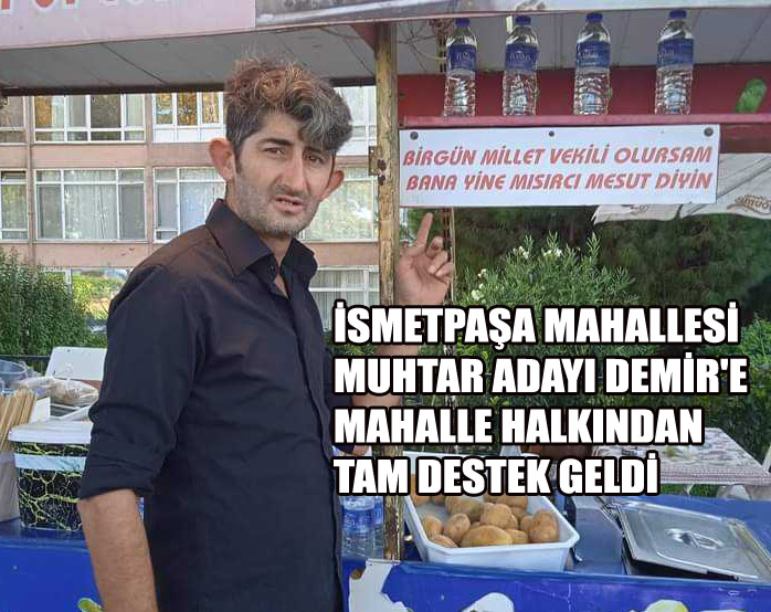 DEMİR:’ÇALMADIK KAPI, SIKILMADIK EL BIRAKMAYACAĞIM’