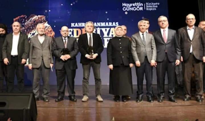 Yazar Gökhan Akçiçek Kahramanmaraş’ta Ödül Aldı