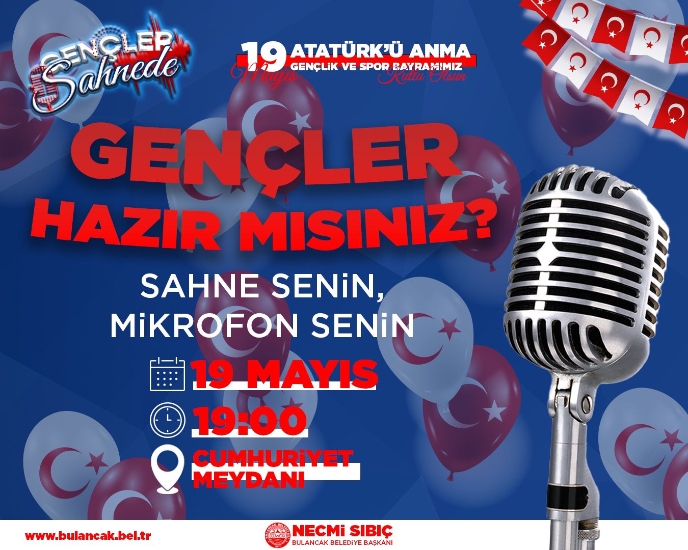 Bulancak Belediyesi’nden coşkulu 19 Mayıs Programı