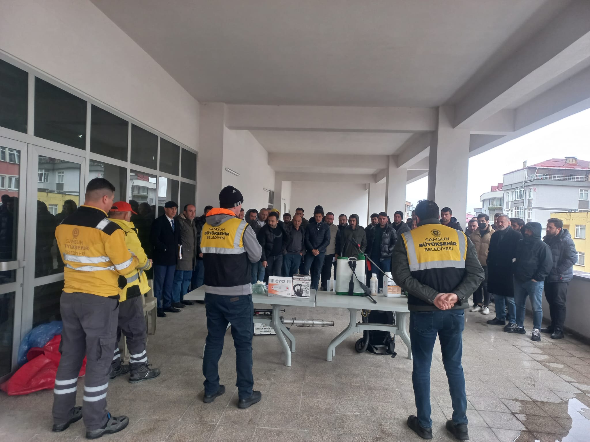  Personele Biyosidal Uygulama Eğitimi Verildi