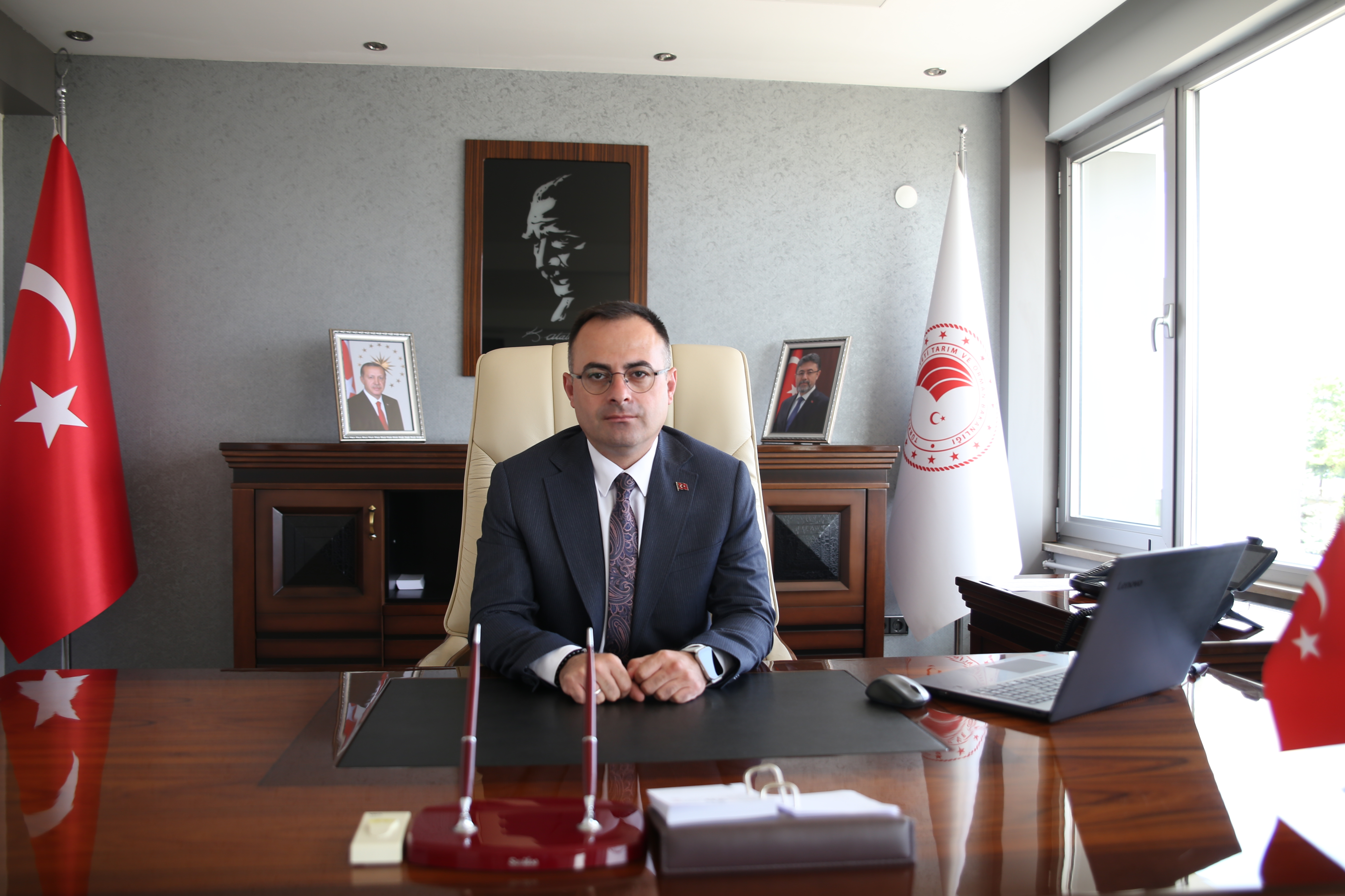 YILMAZ’ın Göreve Başlaması Münasebetiyle Yayınladığı  Mesaj   