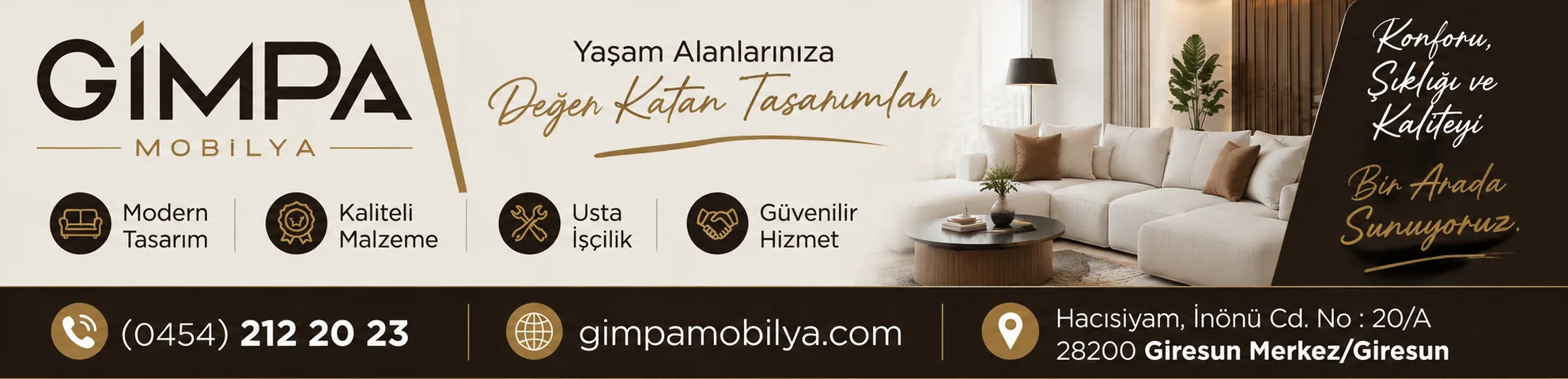 GIMPA Mobilya - Manset Alti